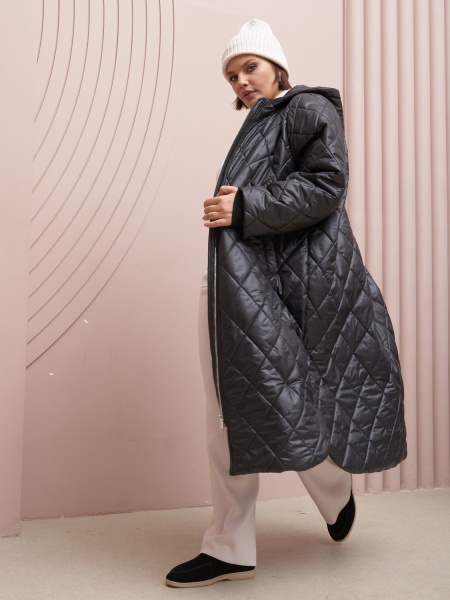 Пальто PL35233ROB01 больших размеров для женщин плюс сайз