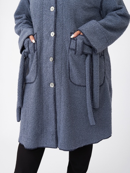 Пальто ZPL51223DBL07 больших размеров для женщин 